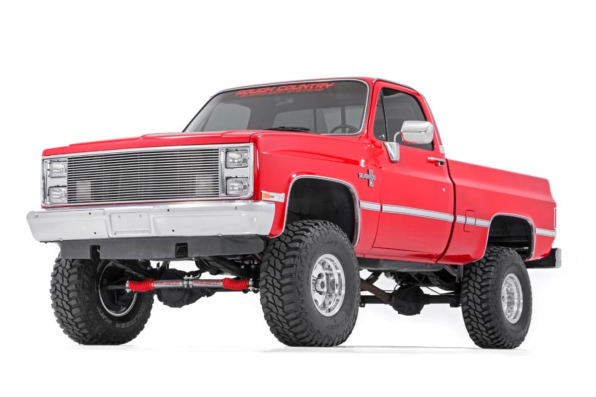Chevrolet V1500 Suburban Suspension Lift Kit - Front + Rear - Rough Country - 4 Inch Lift Kit - '89-'91